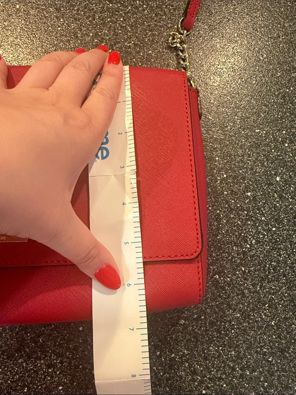 kate spade Durable Red Leather Crossbody - summer statement bag valentines